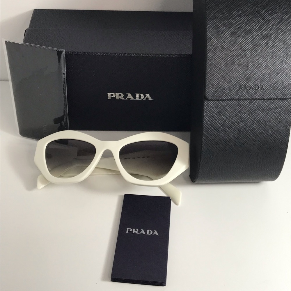 New - Prada 0PR 07YS PR07y Universal Fit Gradient Sunglasses - Picture 11 of 15